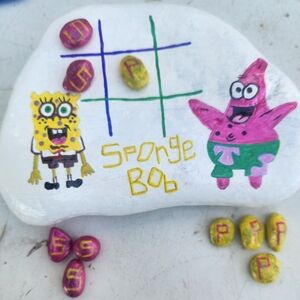 SpongeBob and Patrick Tic-Tac-Toe Game